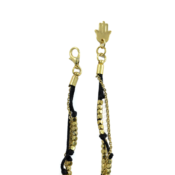 EYE CHARM WITH BEADS BRACELET - product image