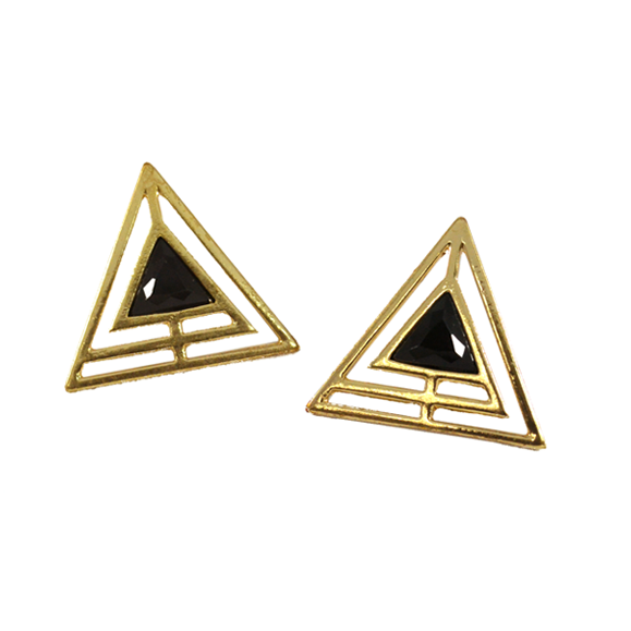 TRIANGLE EARRINGS - product image