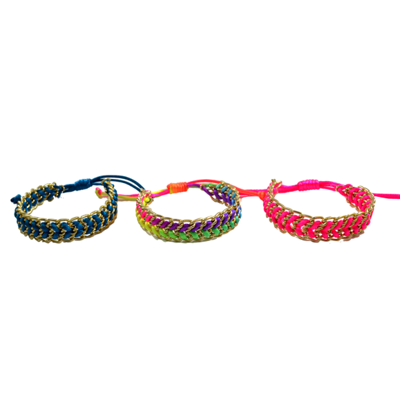 COLOURFUL ROPE BRACELET - product image