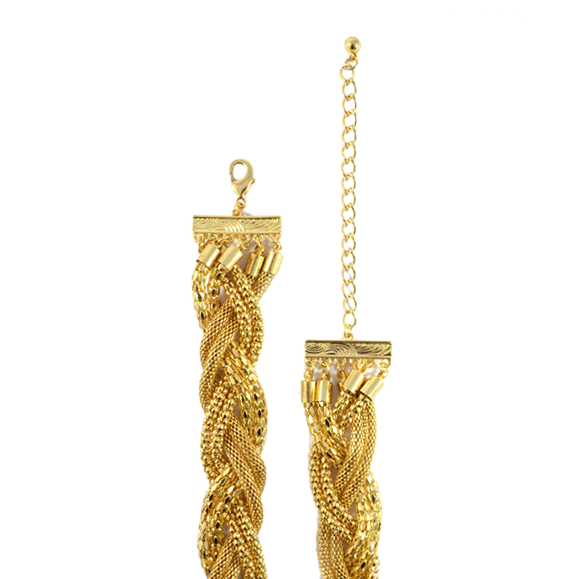 CHUNKY TWISTED CHAIN NECKLACE - product image