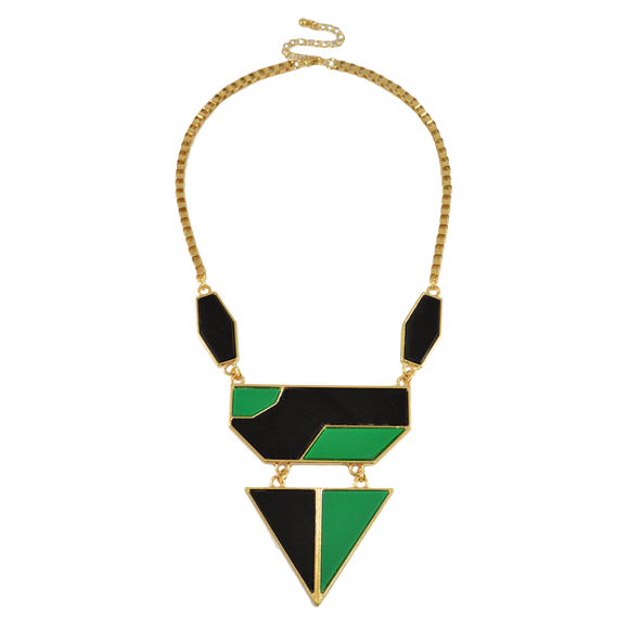 GEO TRIANGLE NECKLACE - product image