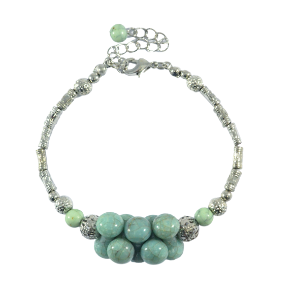 TRIBAL INSPIRED CHARM BRACELET - product image