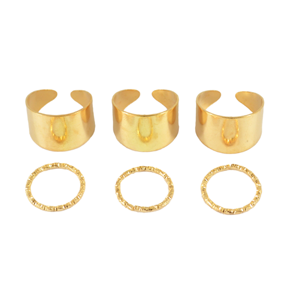 MINIMAL KNUCKLE RING SET - product image
