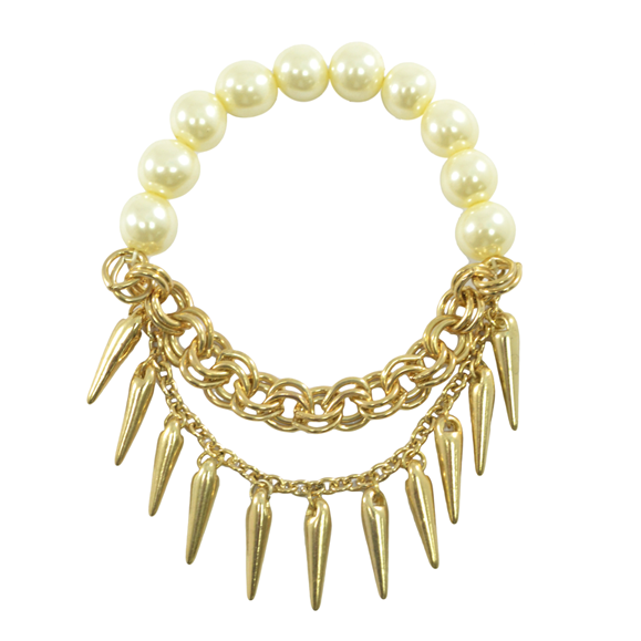 ELASTIC SPIKES BRACELET - product image