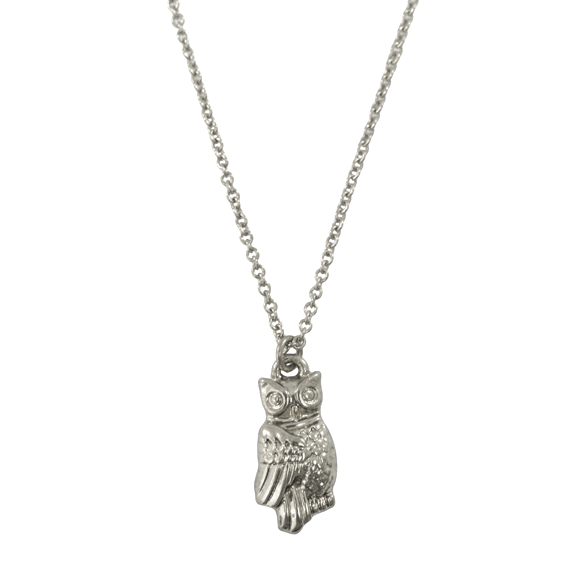 OWL CHARM NECKLACE - product image