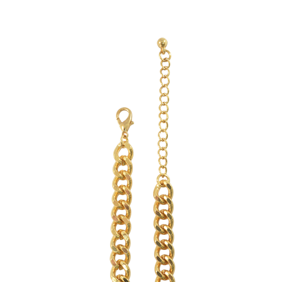 OVAL SHAPE CRYSTAL NECKLACE - product image