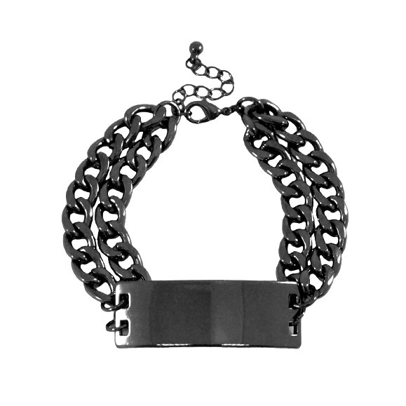 DOUBLE CHUNKY CHAIN BRACELET - product image