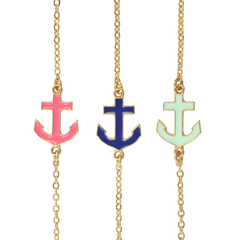 ANCHOR,CHARM,BRACELET