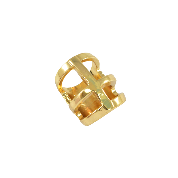 GOLD FRAME CHUNKY RING - product image