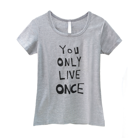 YOU ONLY LIVE ONCE TEE - product image