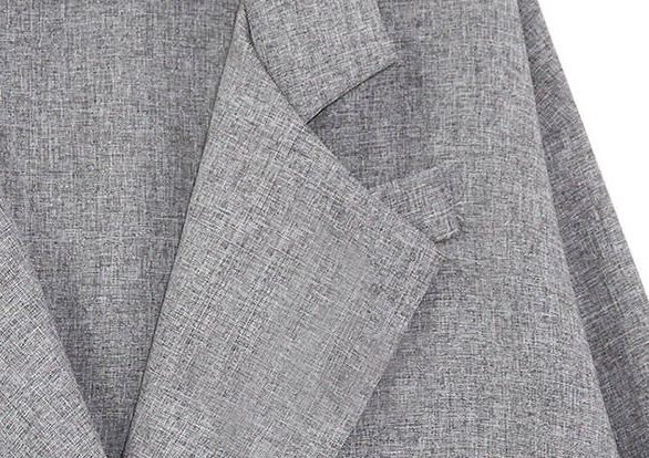 GREY LARGE COLLAR COAT - product image