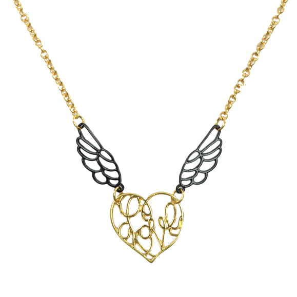 LOVE WITH WINGS NECKLACE - product image