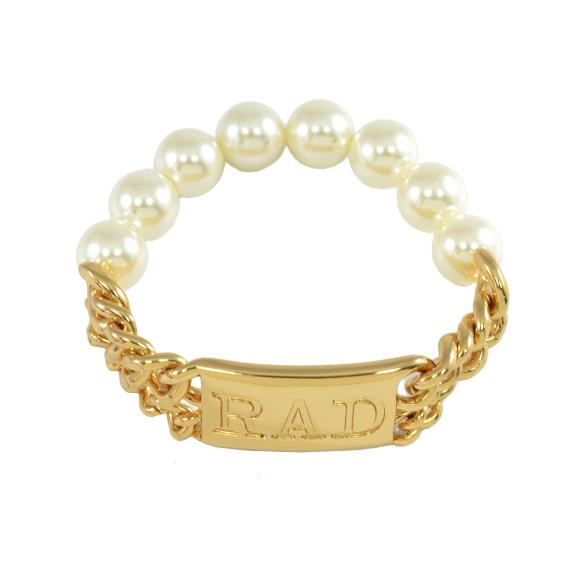 CHAIN WITH PEARL BRACELET - product image