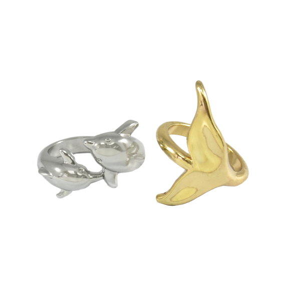 DOLPHIN RING SET - product image