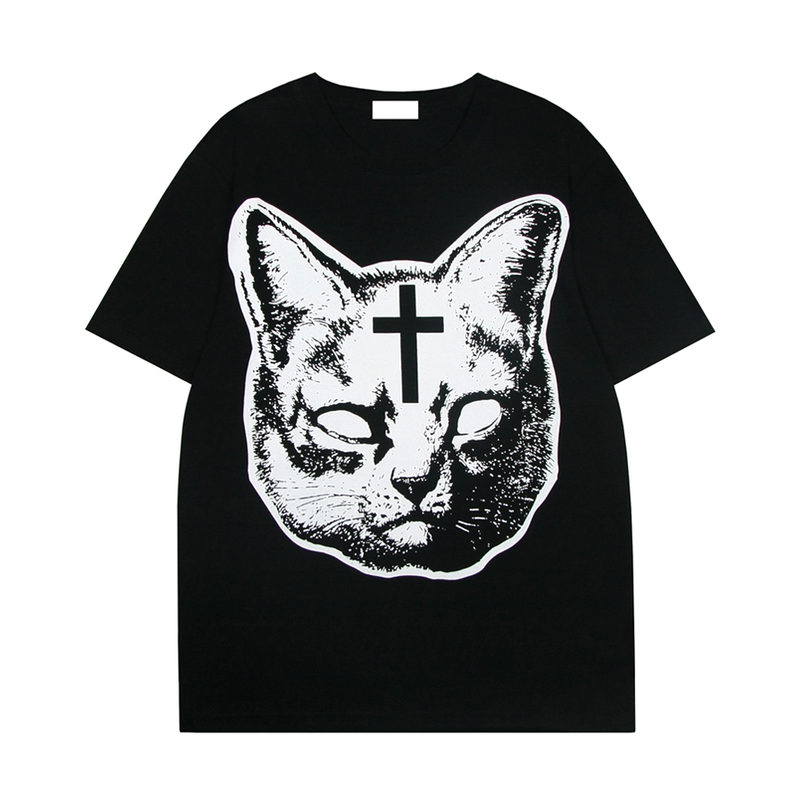 CAT CROSS TEE - product image