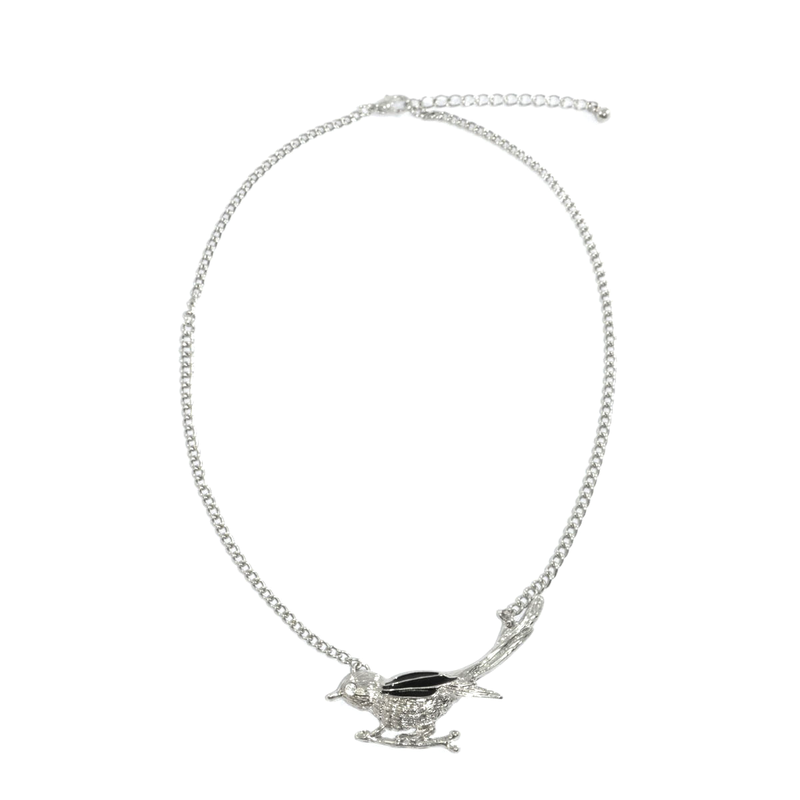SILVER BIRD NECKLACE - product image