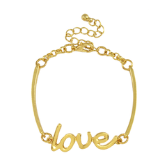 GOLD,LOVE,BRACELET