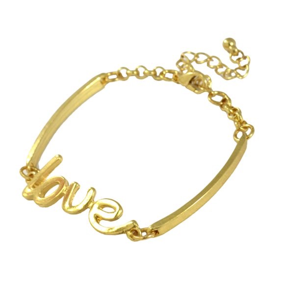 GOLD LOVE BRACELET - product image
