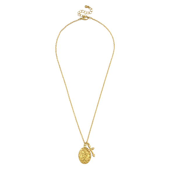 CROSS AND CHARM NECKLACE - product image