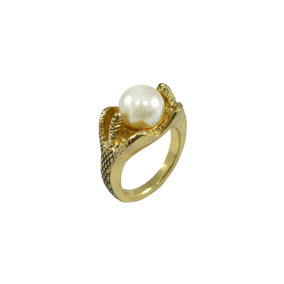 CLAW WITH PEARL RING - product image
