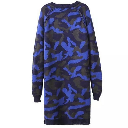 CAMOUFLAGE LONG CARDIGAN - product image