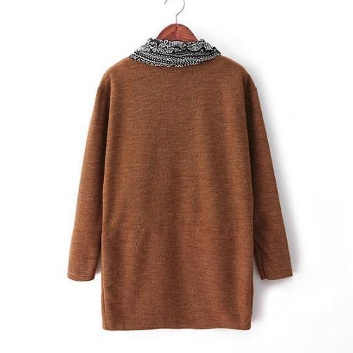 LONG JUMPER WITH SCARF - product image