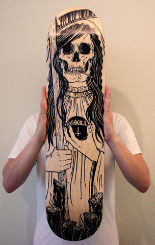 Santa,Muerte,Board