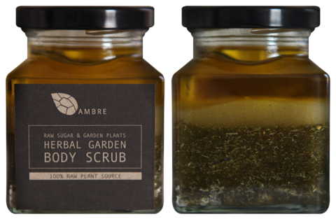 HERBAL,GARDEN,BODY,SCRUB,200ml