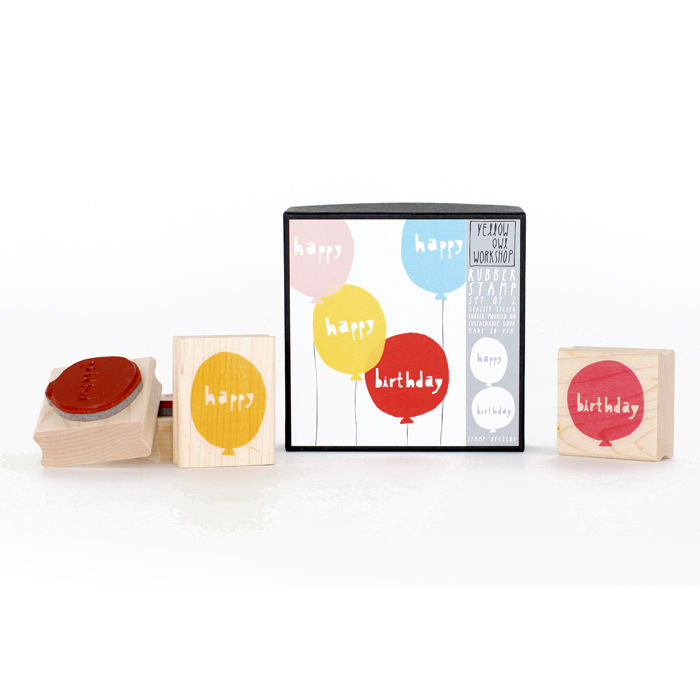 "Happy Birthday" Balloons Stamp Set - product images  of 