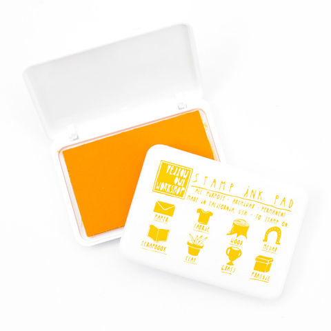 Yellow,Ink,Pad,ink pad, yellow ink pad, yellow owl workshop, stamps, stamping, ink, ASTM