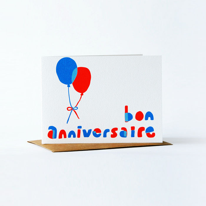Notes en Français Card - Bon Anniversaire - product images