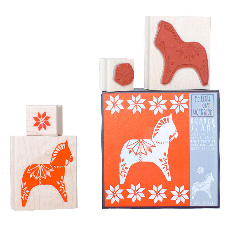Dala Horse Stamp Set - product images  of 