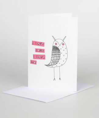 Owl,Gift,Card,card,design,illustrated,gift,birthdays