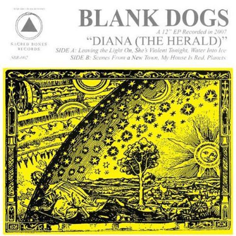 Blank,Dogs,‎–,Diana,(The,Herald),EP,Blank Dogs, Diana (The Herald), Sacred Bones, Vinilo, vinilo, comprar, twosteprecords, two step records, Two-Step Records