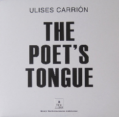 Ulises,Carrion,‎–,The,Poet's,Tongue,LP,Ulises Carrion, The Poet's Tongue, Alga Marghen, vinilo, comprar, twosteprecords