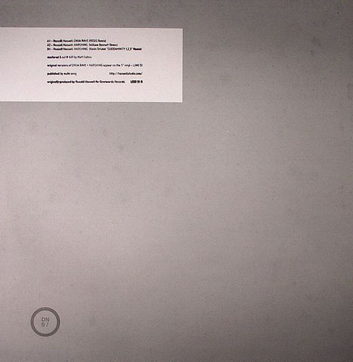 Russell Haswell ‎– Remixed EP - product images