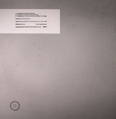 Russell,Haswell,‎–,Remixed,EP,Russell Haswell, Remixed, Downwards, vinilo, comprar, twosteprecords