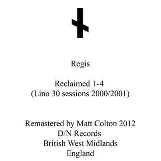 Regis,‎–,Reclaimed,1-4,EP, Reclaimed 1-4, Downwards, vinilo, comprar, twosteprecords