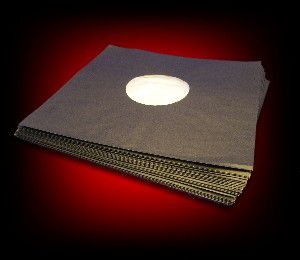 10,Fundas,interiores,LP,de,papel,negro,+,polietileno,10 Fundas interiores LP de papel+polietileno, fundas vinilo, fundas LP, LP sleeves
