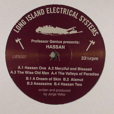Professor,Genius,‎–,Hassan,2x12,Professor Genius, Hassan, L.I.E.S., 12, vinyl