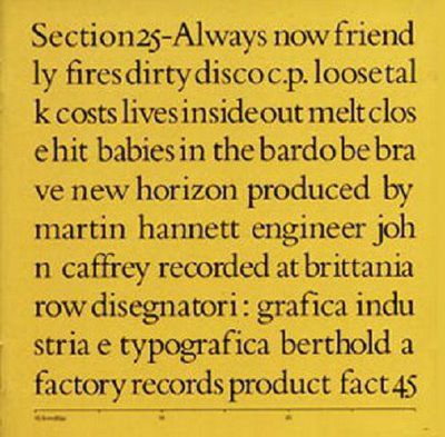 Section,25,‎–,Always,Now,LP,Section 25, Always Now, Drastic Plastic Records, LP, vinyl