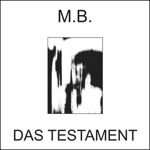 M.B.,‎–,Das,Testament,LP, Das Testament, LP, vinilo, Backwards