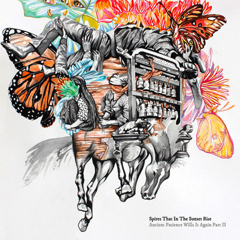 Spires,That,In,The,Sunset,Rise,‎–,Ancient,Patience,Wills,It,Again,II,LP,Spires That In The Sunset Rise, Ancient Patience Wills It Again, Hairy Spider Legs, LP, vinyl