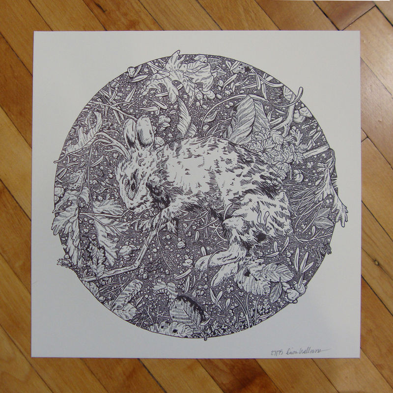 Reverberate Letterpress Print - product image  