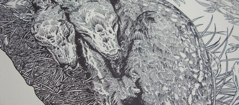 The Escapist Letterpress Print - product image  