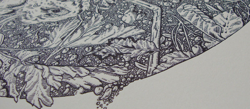 Reverberate Letterpress Print - product image  