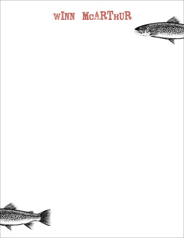 speckled,trout,stationery, fish, boy