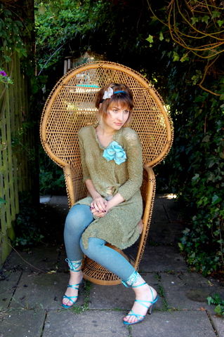 Hand,dyed,long,cardigan,coat,made,to,order..,knitwear
