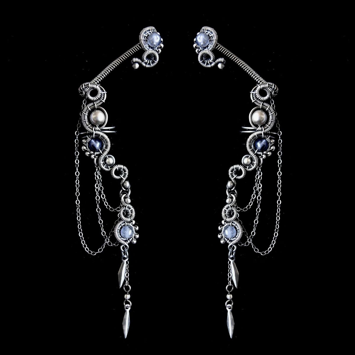 Bohemian Style Earcuffs Wraps by MayaHandmade