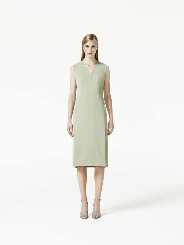 DRESS WITH VENT DETAIL TLA